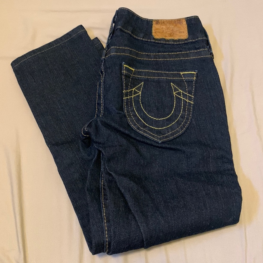 True Religion dark denim jeans